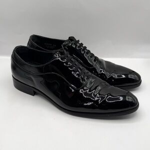 Johnston & Murphy Gavney Patent Leather Loafers NWOB Black Tuxedo Shoes 11.5W Johnston & Murphy | Shoes | Johnston Murphy Collection  main image 4